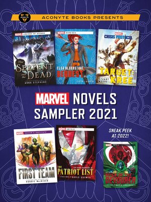 cover image of Marvel Novels Sampler 2021